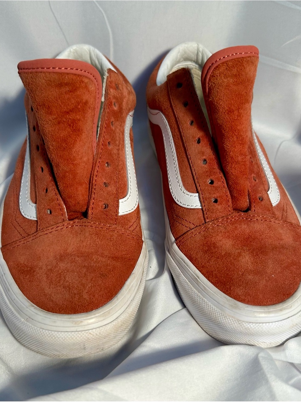 Vans Old Skool Rust Suede Low-Top Skater Unisex SK8 Sneaker Men 6 - Woman 7.5